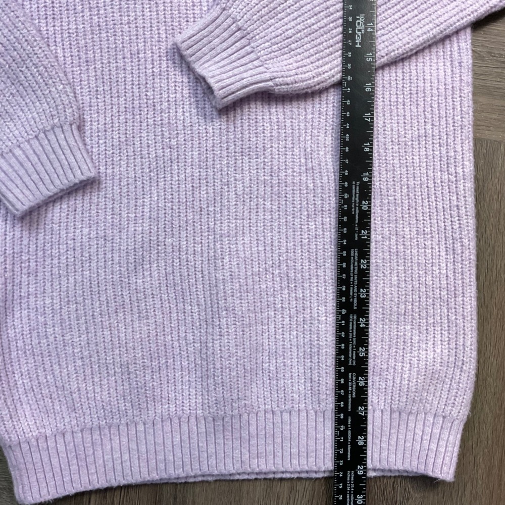 Old Navy Tunic Sweater Womens Extra Large Lavender SoSoft Turtleneck Pullover - Picture 8 of 8
